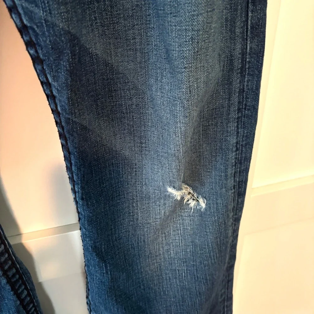 True Religion‎ Vintage Y2K Dark Wash Billy Super T Bootcut Jeans Size 36